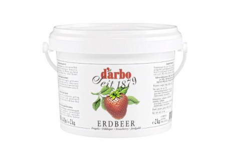 DARBO Erdbeermarmelade 2kg KB**